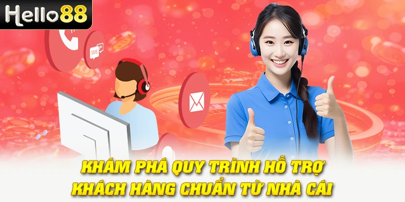 Chăm Sóc Khách Hàng Hello88: Dịch Vụ Hỗ Trợ Chuẩn 5 Sao 3 Khám phá quy trình hỗ trợ khách hàng chuẩn từ nhà cái